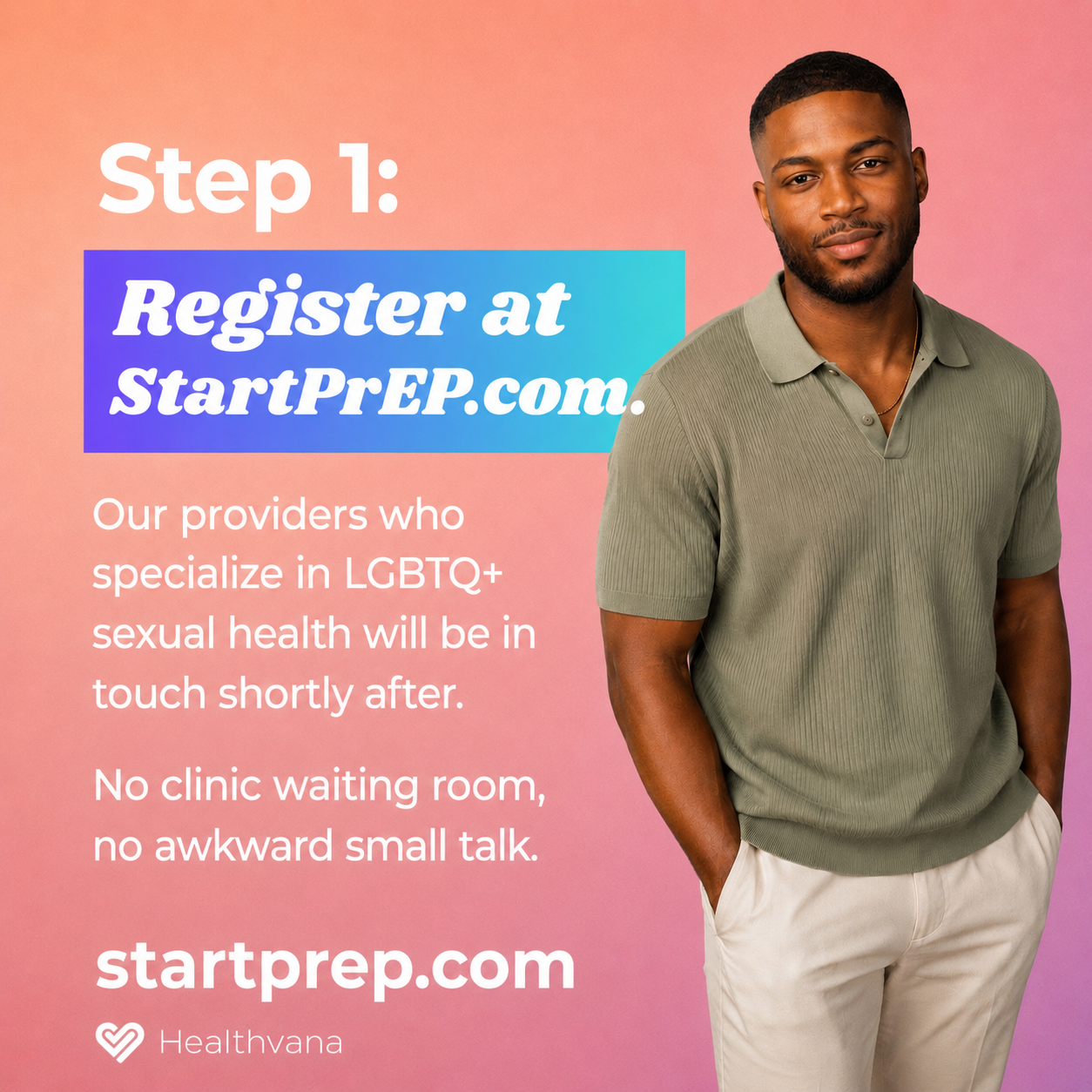 Step 1: Register at StartPrEP.com