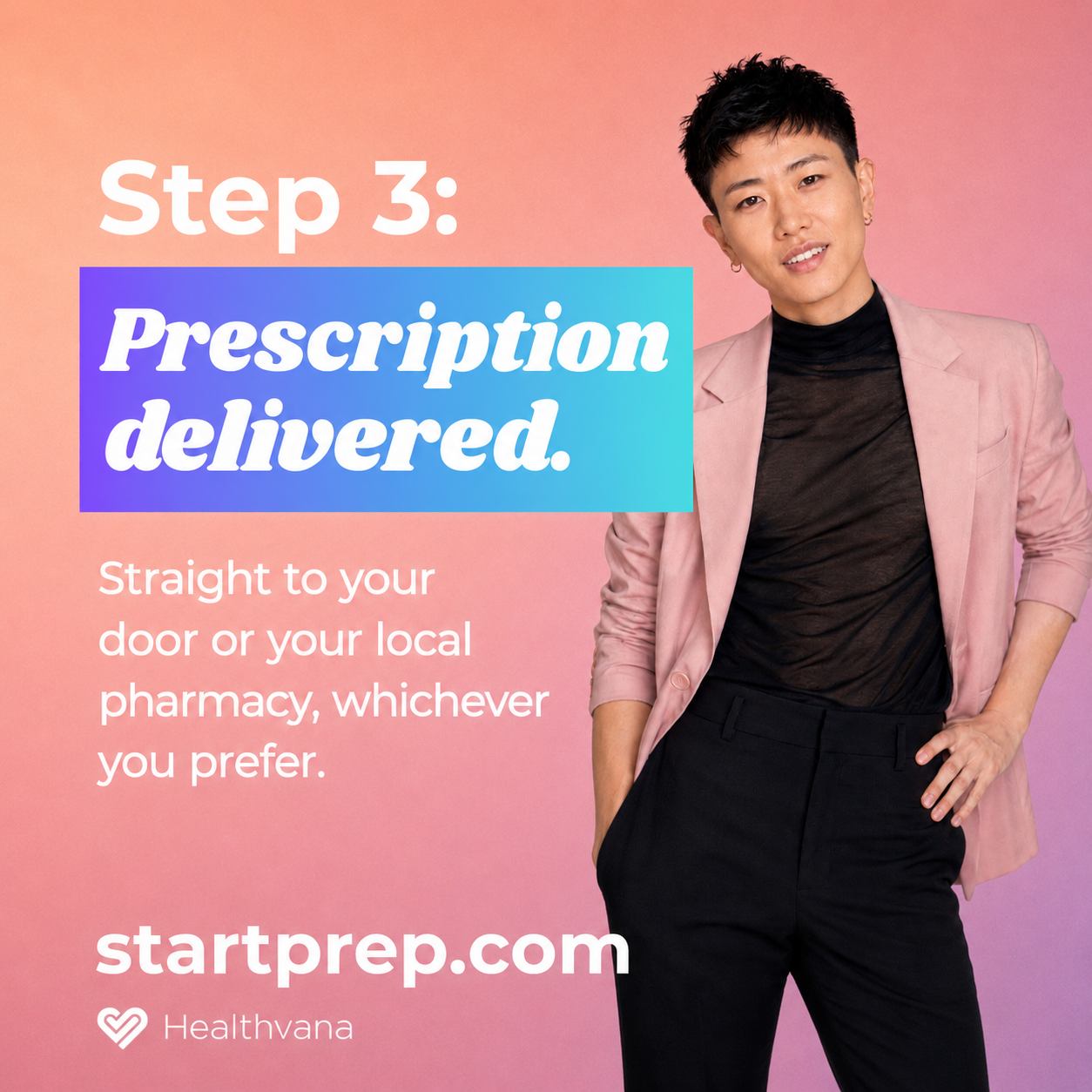 Step 3: Delivered to Your Door