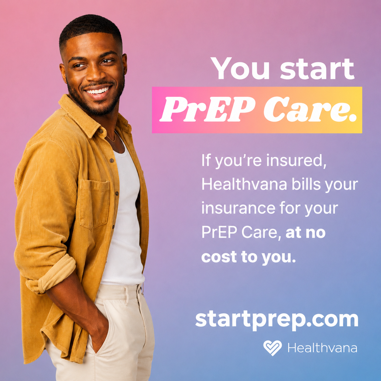 Start PrEP Care at No Cost
